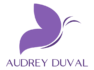 Logo Audrey DUVAL violet